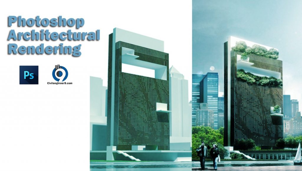 Photoshop Architectural rendering tips