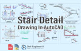 Stair Detail Drawing In AutoCAD
