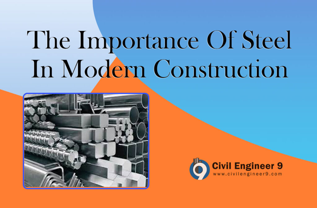 Importance of steel in construction