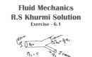 Fluid-Mechanics-Solution-Exercise-6.1-RS-Khurmi